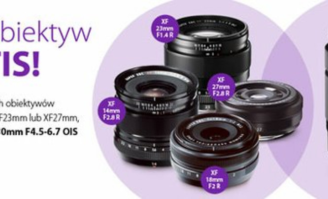  Promocja Fujifilm - Fujinon XC 50-230 mm za złotówkę przy zakupie jednego z czterech innych obiektywów