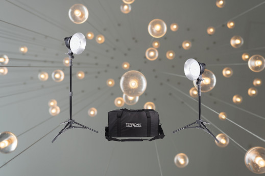 Terronic Basic Hobby LED - poręczny zestaw oświetleniowy dla youtubera