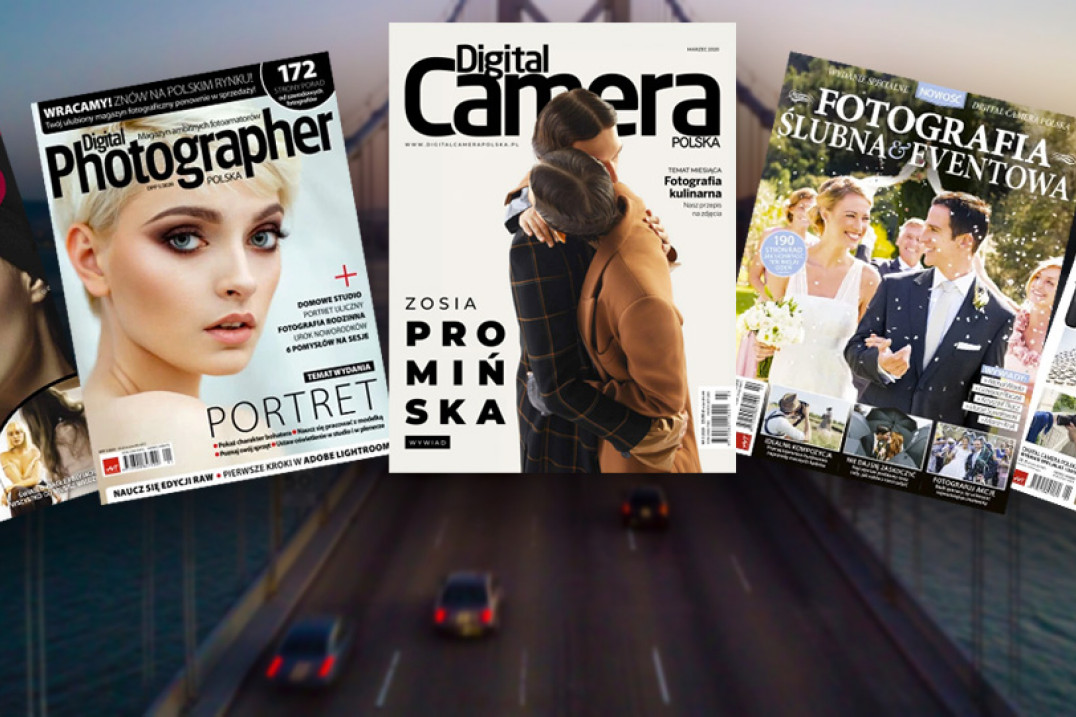 Teraz wszystkie tytuły fotograficzne 20% taniej i z darmową dostawą