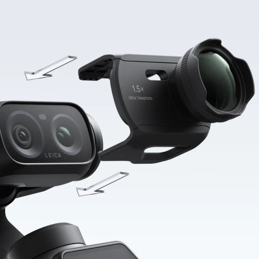 Insta360 Luna Ultra otrzymuje adapter tele - zasięg do 450 mm
