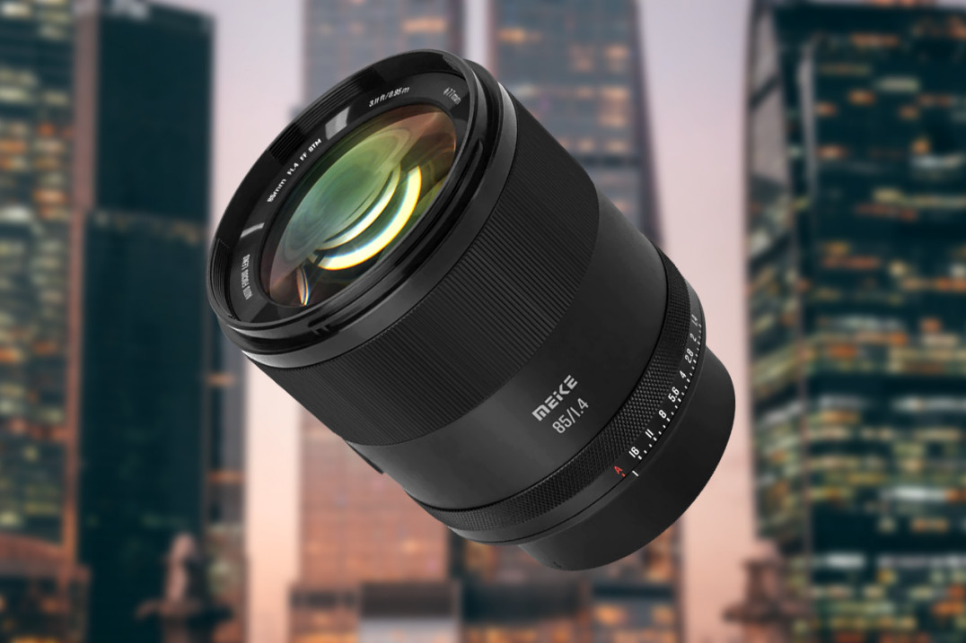 Meike 85 mm f/1.4 STM - jasny, tani i z autofokusem. Ma być dostępny także z mocowaniem RF