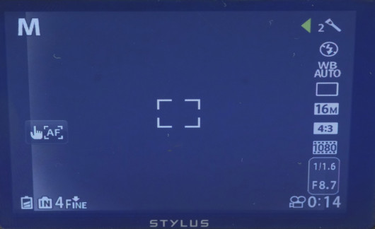 Menu ekranu LCD