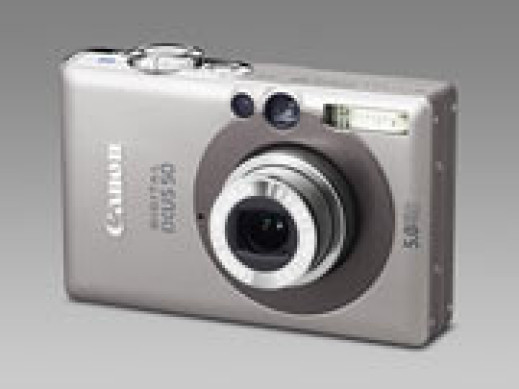 Canon Digital IXUS 50 - najmniejszy