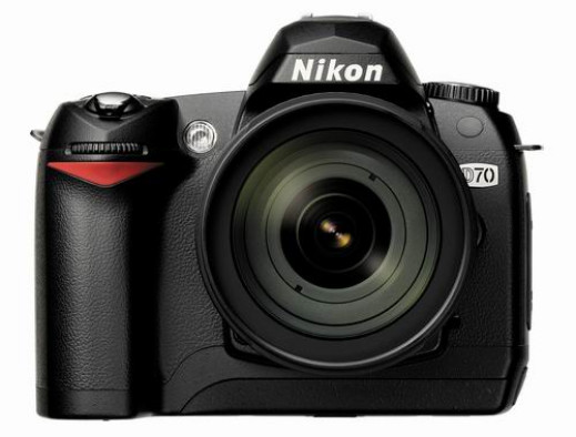 Nikon D70 na wiosnę 2004