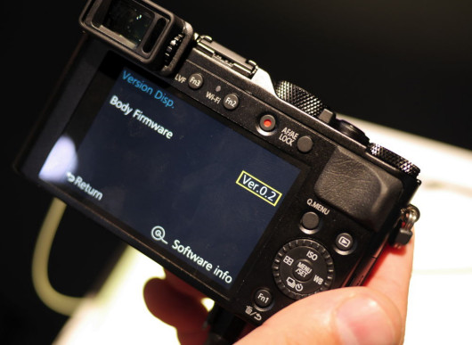 LX100 bardzo świeża wersja firmware'u