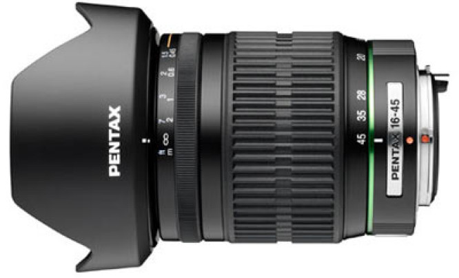  Pentax SMC DA 16-45mm f/4 ED AL - informacja oficjalna