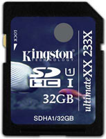 Kingston SDHC UHS-I UltimateXX