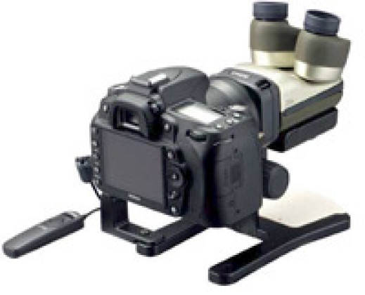 Nikon Fabre Photo EX - aparatem przez mikroskop