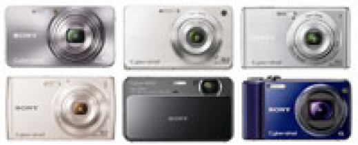 Sony Cyber-shot DSC-W510, DSC-W530, DSC-W560, DSC-W570, DSC-T110 i DSC-H70