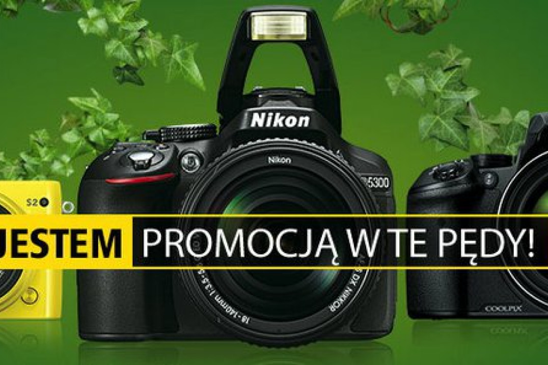 Nikon rusza z nową akcją Cashback - do 500 zł zwrotu