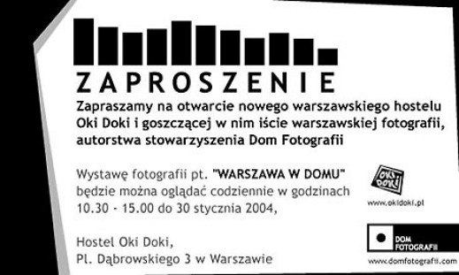 Warszawa w Domu - wystawa Domu Fotografii