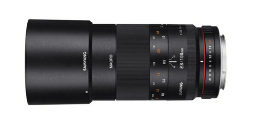 Samyang 100 mm f/2.8 ED UMC MACRO i 100 mm T3.1 VDSLR