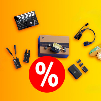 Letnie obniżki cen mikrofonów Hollyland - tylko do 14 lipca