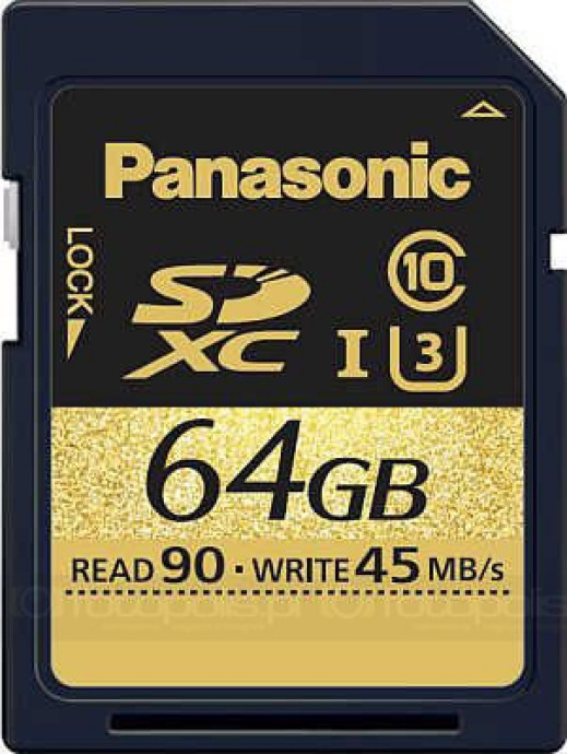 Panasonic Gold Series "SDUC" - karty kompatybilne z 4K