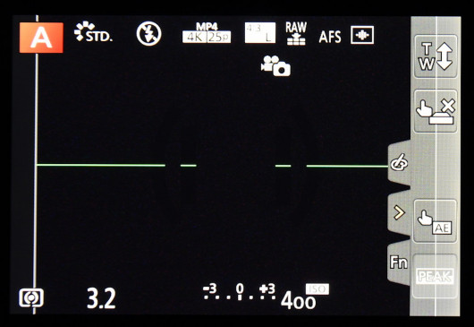 Wirtiualny panel funkcyjny aparatu FZ300