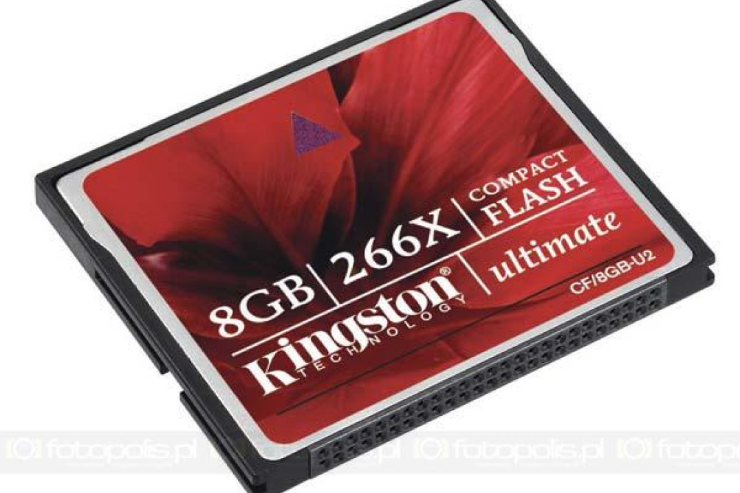 Kingston CompactFlash Ultimate - nowe karty o prędkości zapisu danych 266x