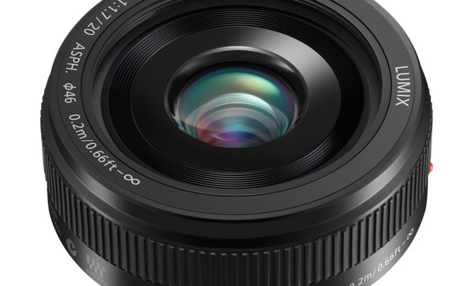  Panasonic Lumix G 20 mm f/1,7 II ASPH