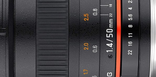 Samyang 50 mm f/1,4 AS UMC