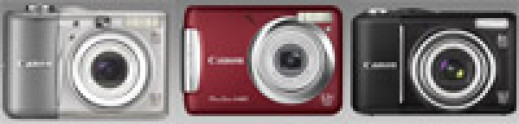 PowerShot A480, A1100 IS i A2100 IS