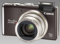 Canon PowerShot SX200 IS - kieszonkowy superzoom