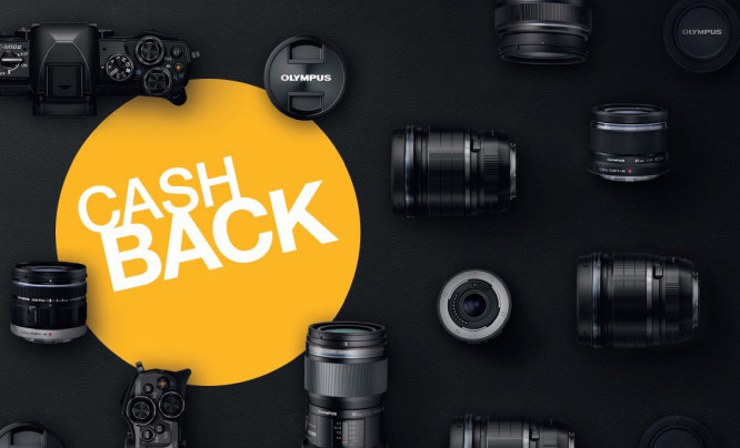  Letnia oferta Olympus - cashback do 900 zł