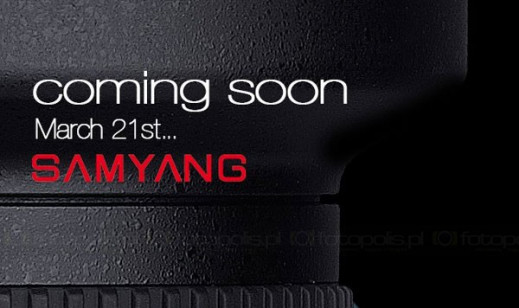Samyang - nowy obiektyw za trzy dni