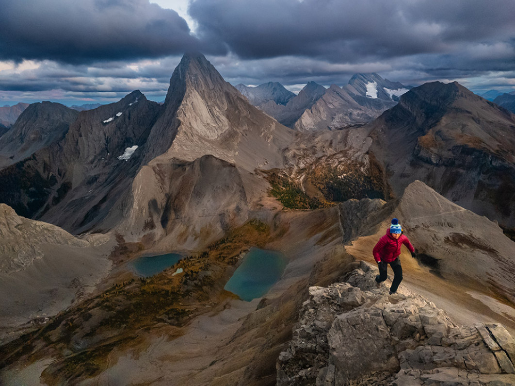 Fot. Ewa Cieslikiewicz, "The Rugged Peaks of Kananaskis Country", 1. miejsce w kat. Landscape / Mobile Photography Awards 2025 