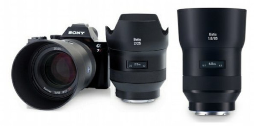 Zeiss Batis 25 mm f/2 i 85 mm f/1.8 - profesjonalne obiektywy z mocowaniem Sony E