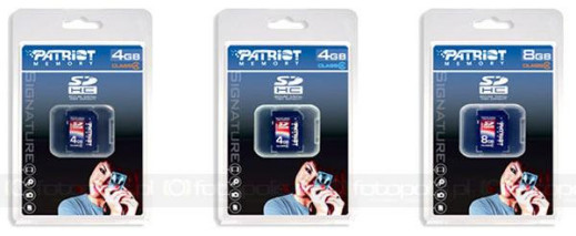 Patriot SDHC - 8 GB już w Polsce