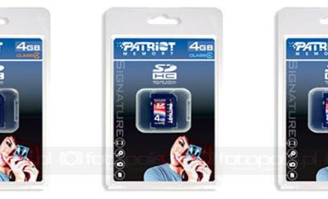  Patriot SDHC - 8 GB już w Polsce