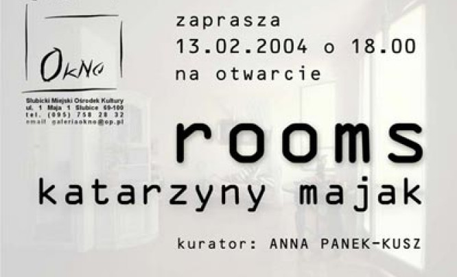  Katarzyna Majak "rooms"