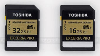 Toshiba Exceria Pro - pierwsze karty w standardzie UHS-II