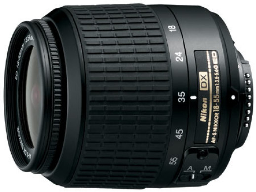 AF-S DX Zoom-Nikkor 18-55 mm f/3,5-5,6G ED - tani standard