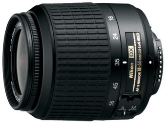 AF-S DX Zoom-Nikkor 18-55 mm f/3,5-5,6G ED - tani standard
