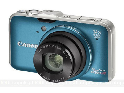 Canon SX230 HS i SX220 HS - z GPS-em lub tradycyjnie
