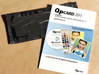 System korekcji barw QPcard - test