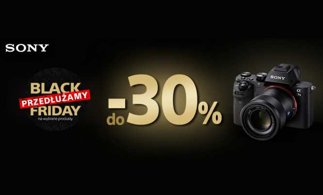  Sony przedłuża promocję Black Friday na wybrane produkty do końca weekendu