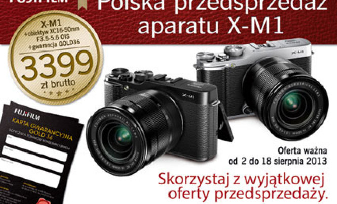  Przedsprzedaż aparatu Fujifilm X-M1