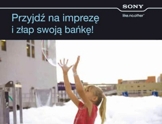 Atrakcje na otwarciu nowego salonu serwisowego Sony w Warszawie