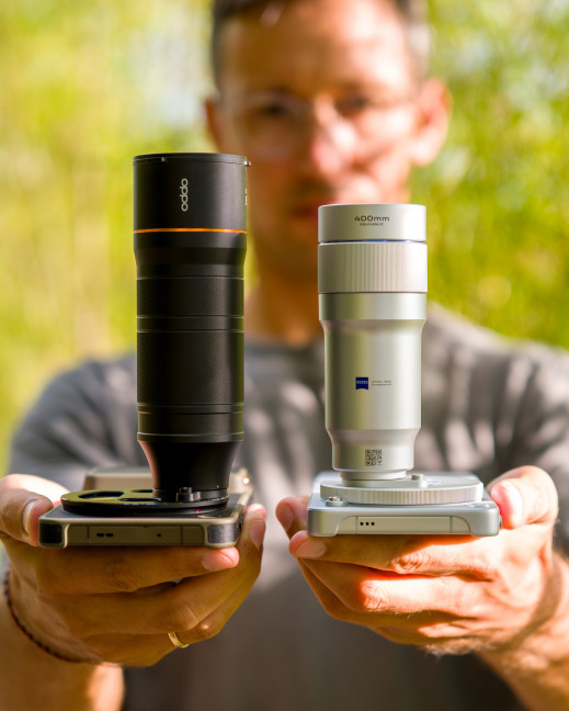OPPO Hasselblad 300 mm VS Vivo Zeiss 400 mm - pojedynek telekonwerterów [zdjęcia porównawcze]