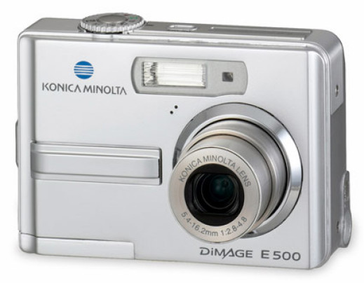 Konica Minolta DiMAGE E500 - na lato