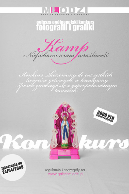 "Kamp - niepohamowana wrażliwość"- konkurs