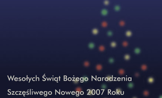  Wesołych Świąt Bożego Narodzenia!