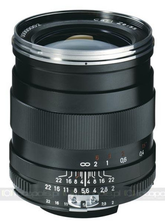 Carl Zeiss Distagon T* 2/28 - ZF i ZK jeszcze w tym roku