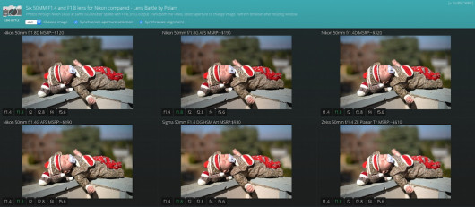 Polarr Lens Battle