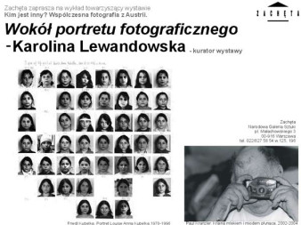 "Wokół portretu fotograficznego" w Zachęcie