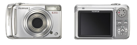 Fujifilm FinePix A610 i A800 - lepsza strona linii 'A'