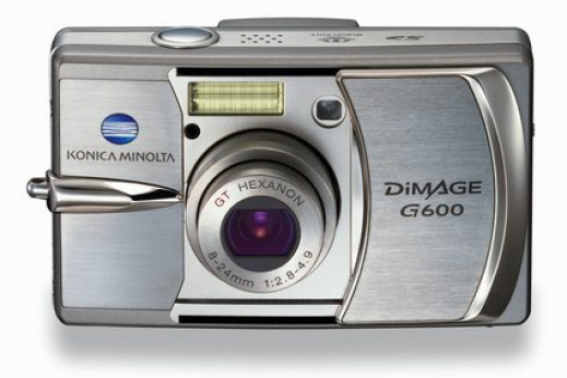 Konica Minolta DiMAGE G600 - pierwsze 6MP
