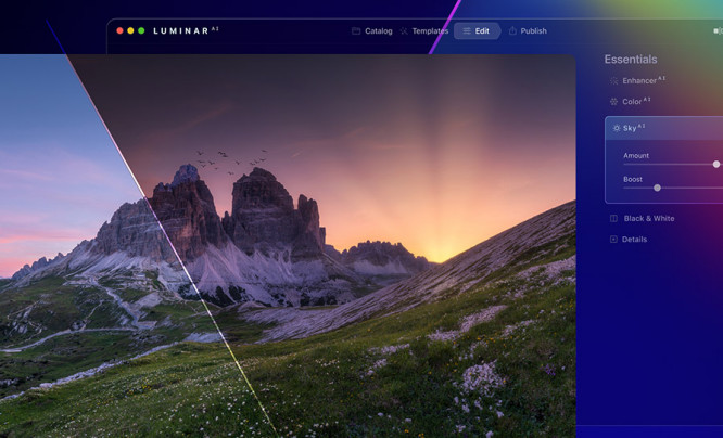  Obróbka zdjęć nie musi być trudna. Luminar AI opiera ją w całości o sztuczną inteligencję