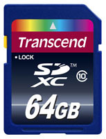 Transcend 64GB SDXC Class 10